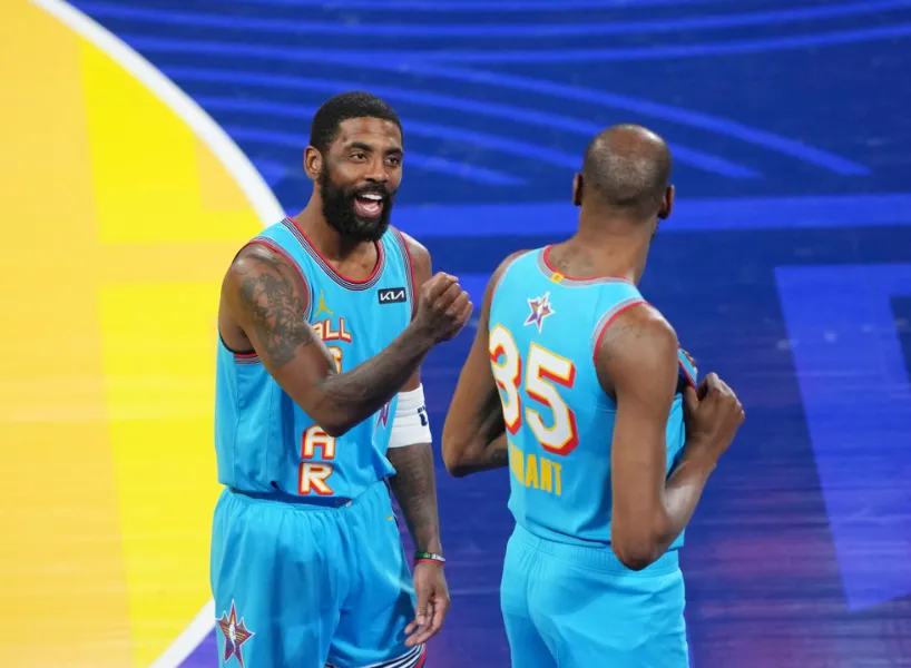 若NBA開啟單挑賽制，Irving與Durant都能夠在單挑賽制大殺四方